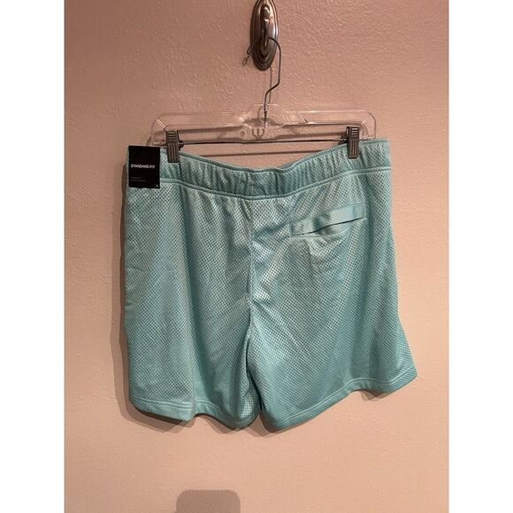 Air Jordan Shorts Men's Large Blue Aqua Sport DNA Mesh Basketball Casual - Picture 2 of 7